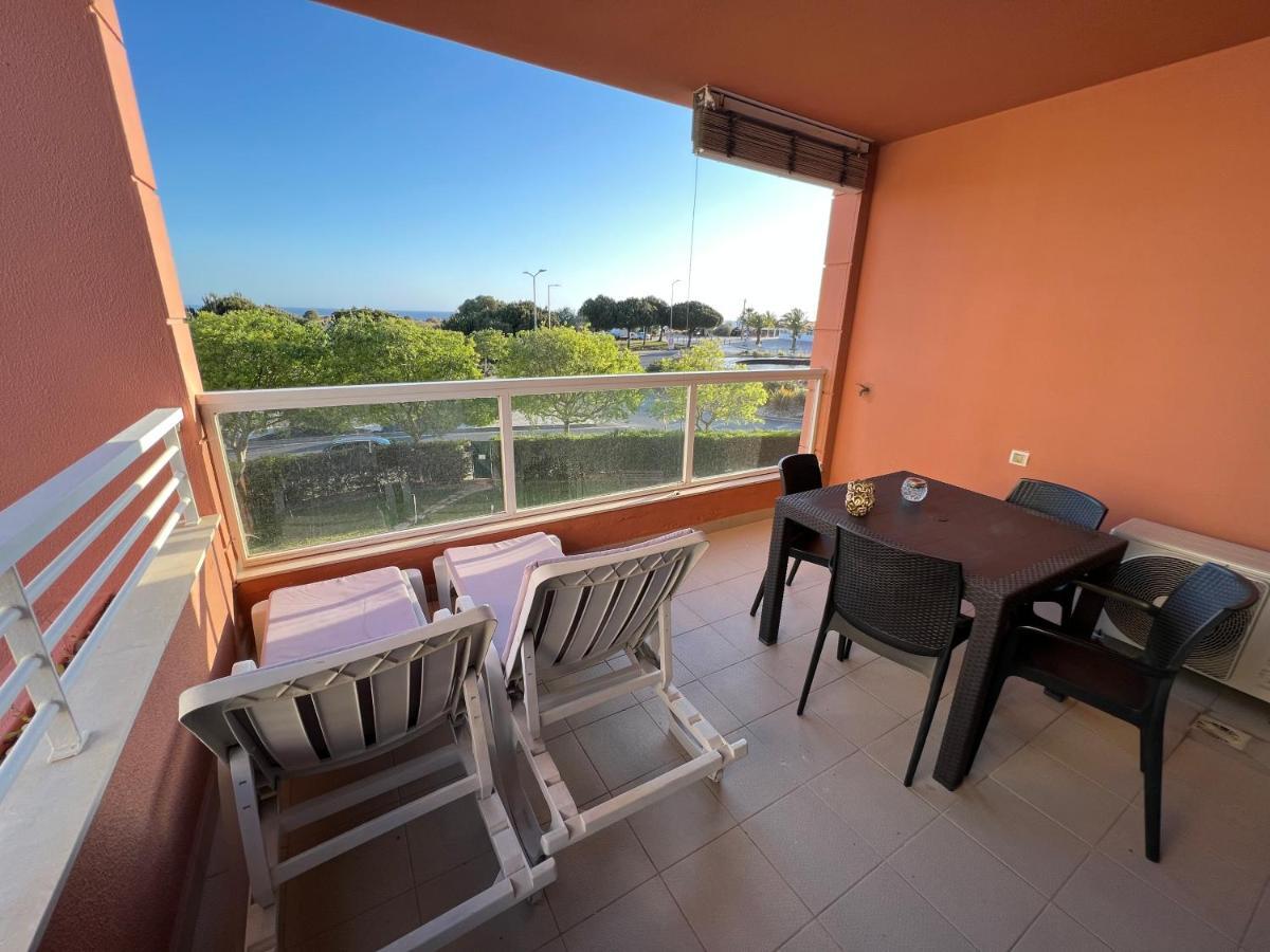 Beachfront Seaview Litoralmar Apt, Fast Wifi, Airco, Pool, Private Parking Portimão Zewnętrze zdjęcie